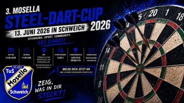 3. Mosella-Steel-Dart-Cup des TuS Mosella Schweich e.V.